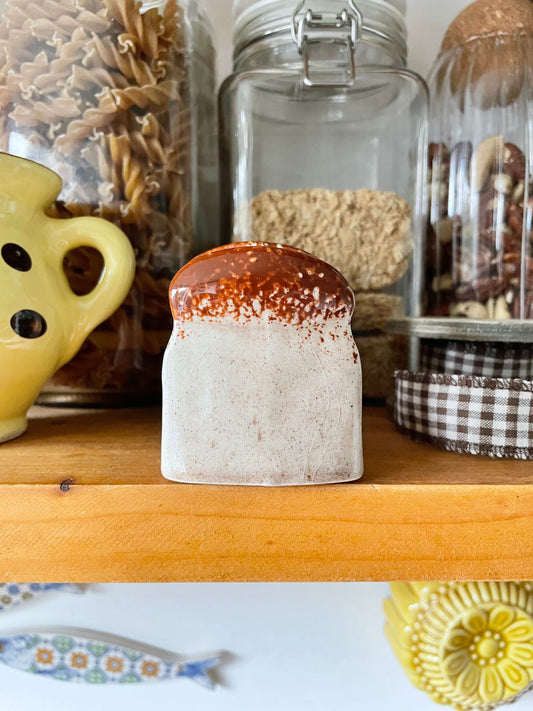 Vintage Loaf of Bread Ceramic Toast Rack