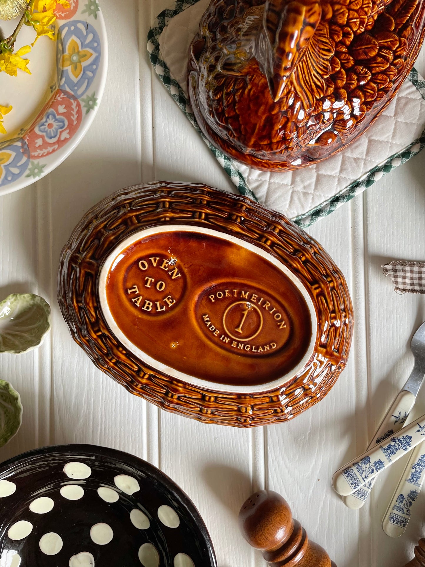 Portmeirion Chicken Tureen