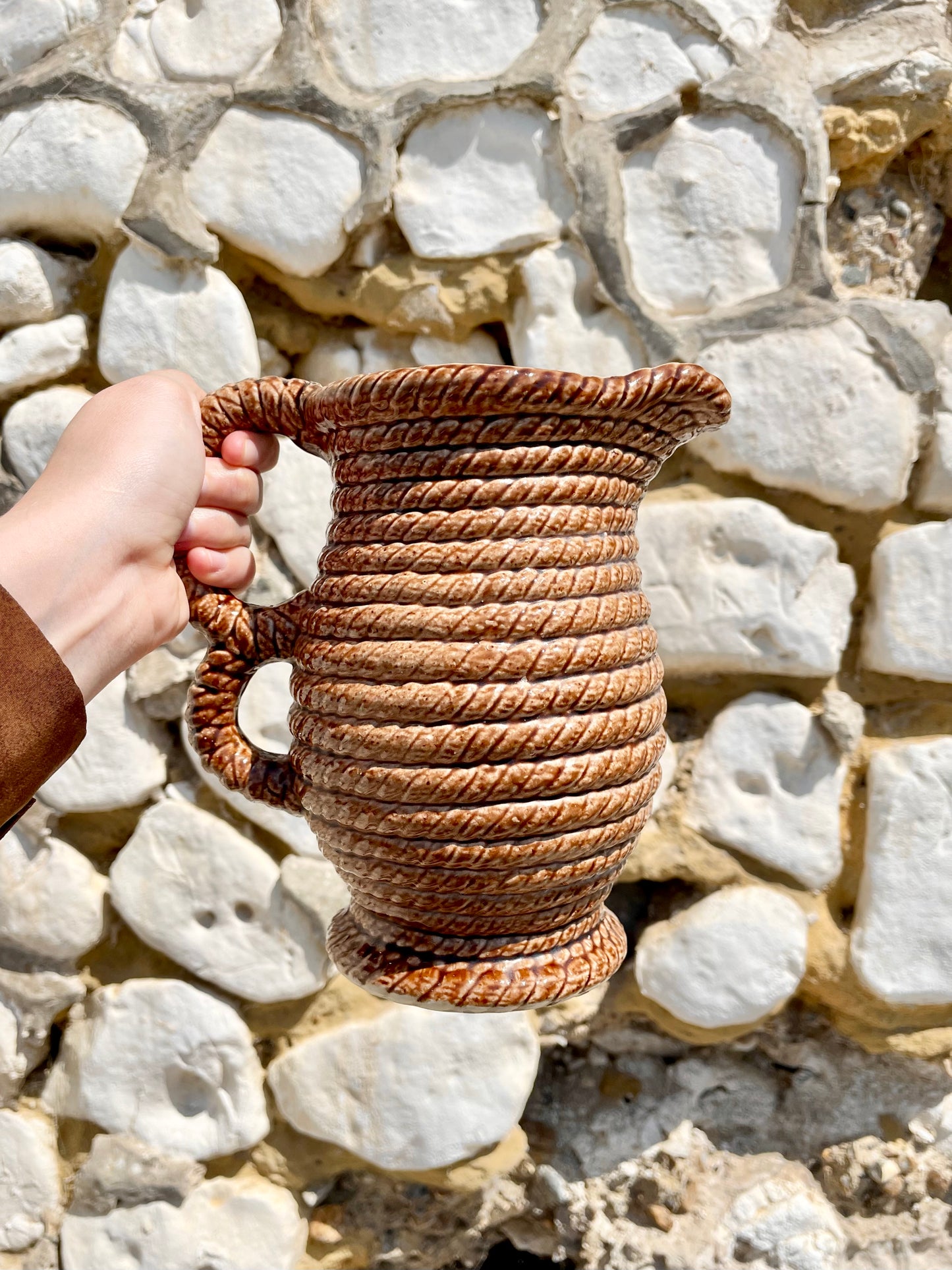 Nautical Rope jug