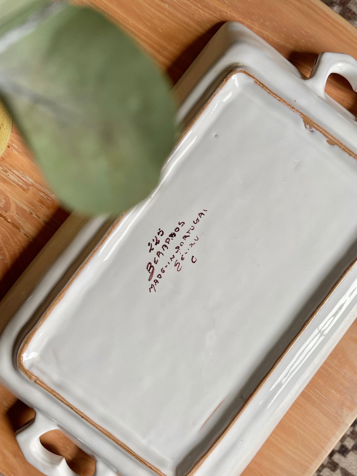 Portuguese Ceramic Tray