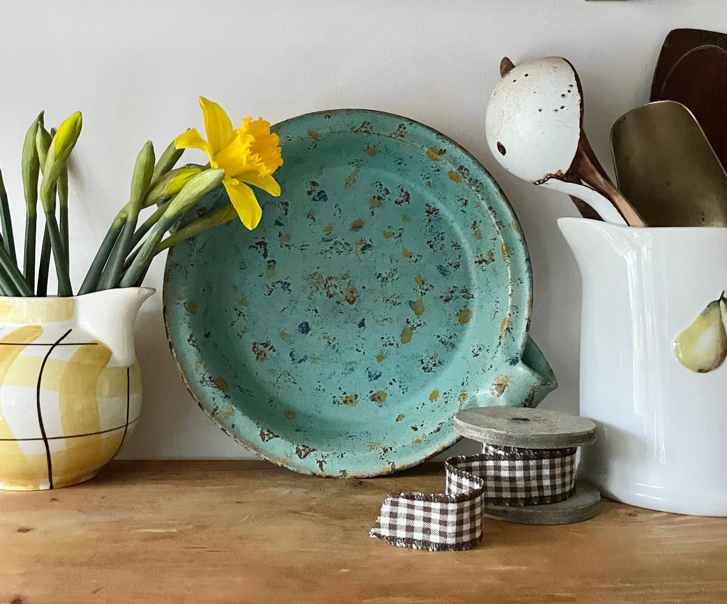 Robin’s Egg blue serving dish