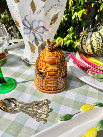 Bee-Topped Honey Pot 🐝🍯