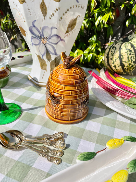 Bee-Topped Honey Pot 🐝🍯