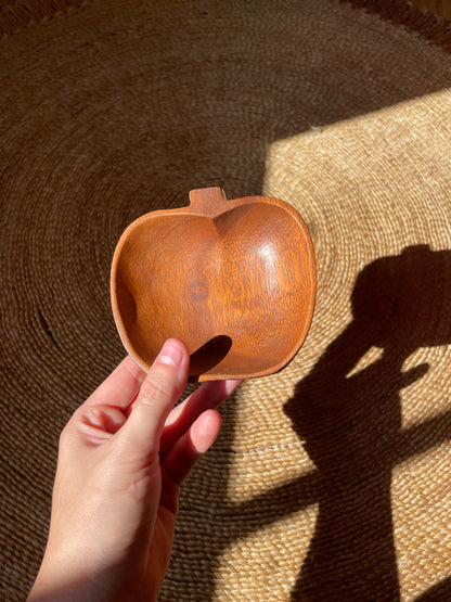Wooden Apple dish