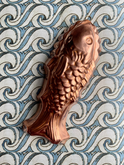 Copper Fish Mould