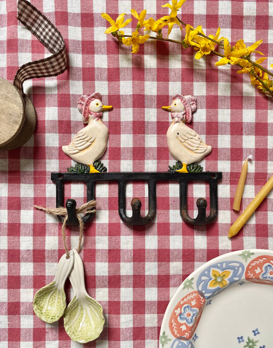 Cast Iron Goose/Duck Hook Rack