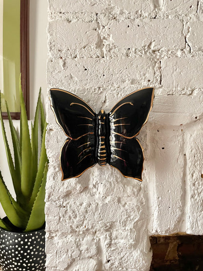 Art Deco Butterfly Wall Vase