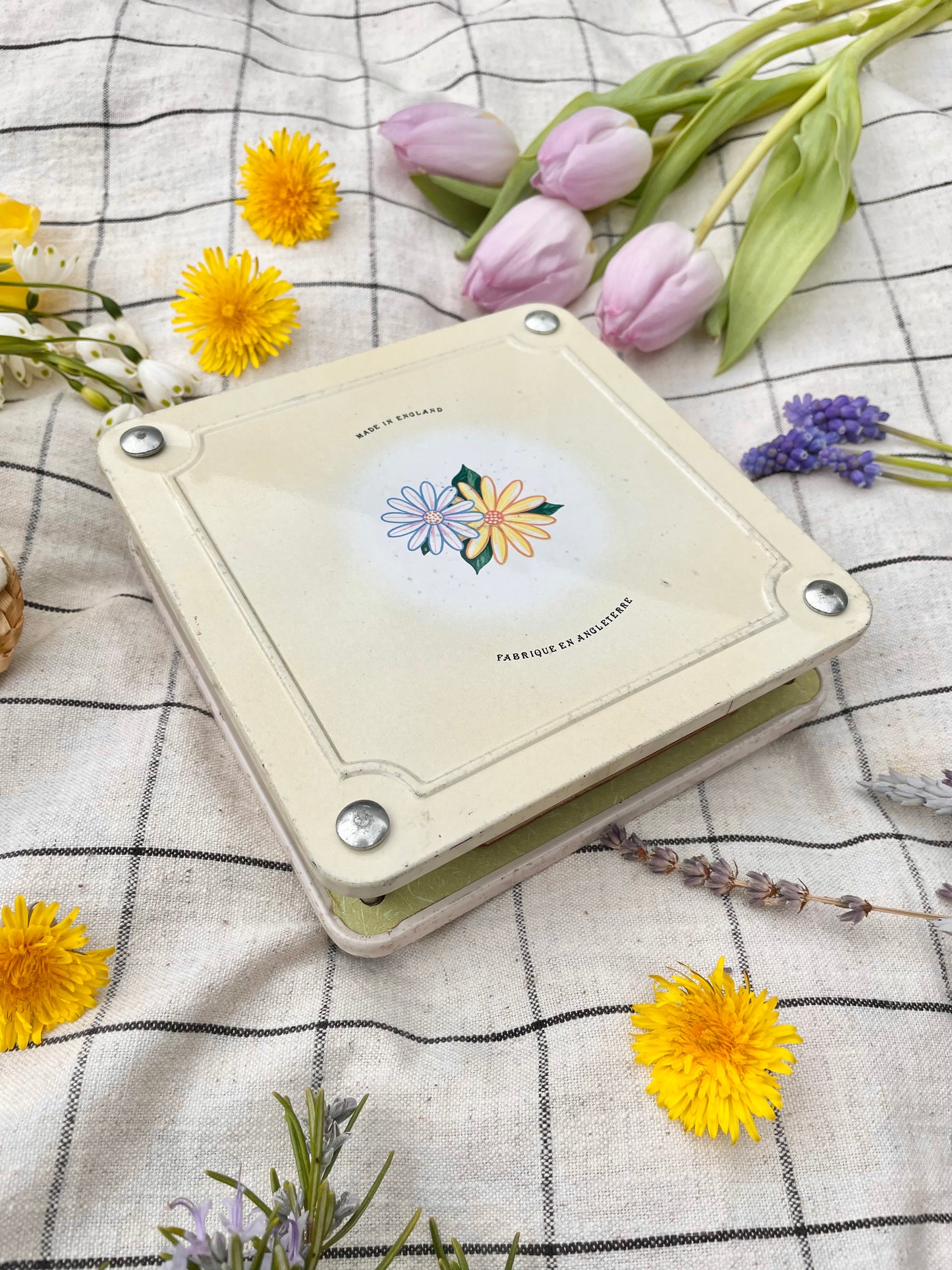 70’s/80’s Flower press