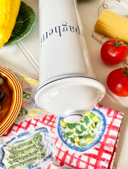 Spaghetti jar