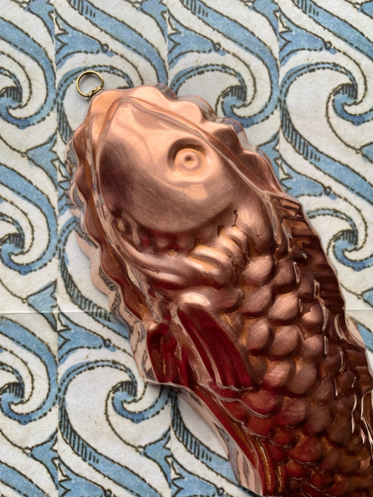 Copper Fish Mould