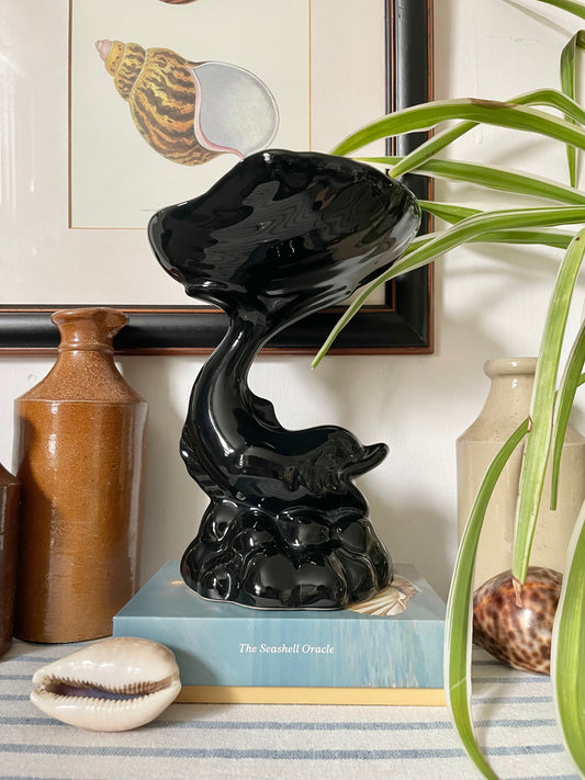 Dartmouth pottery fish & shell ornament