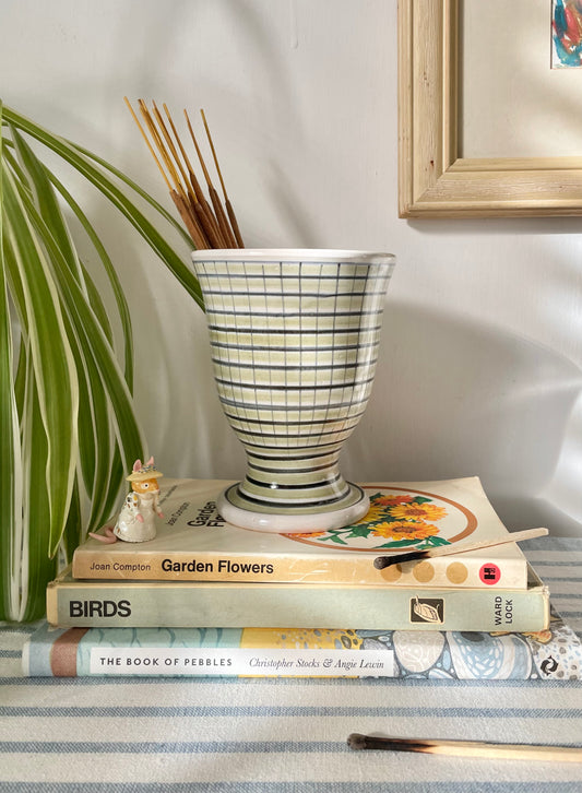 Rye Pottery Goblet Vase
