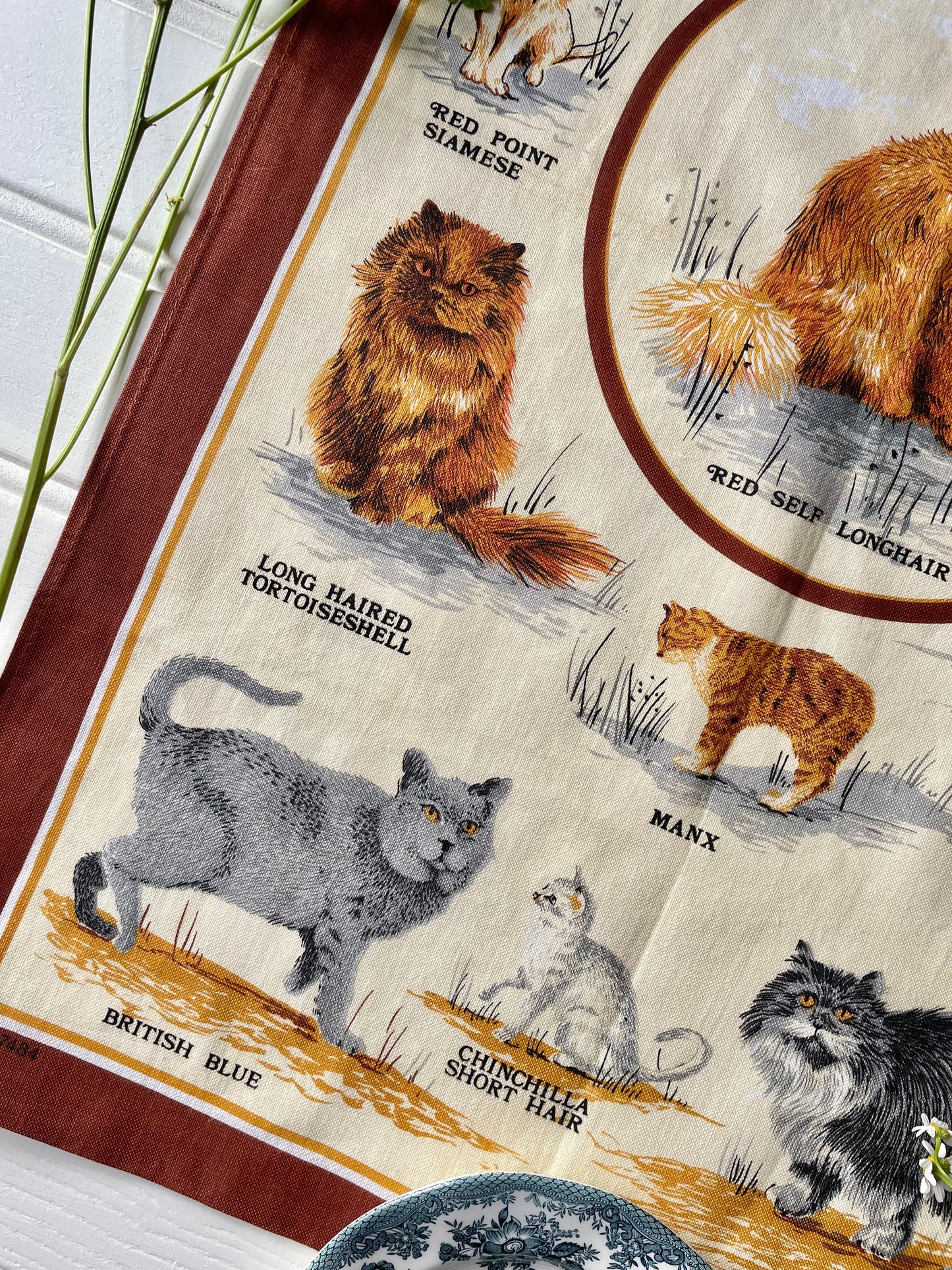 Cat Tea Towel