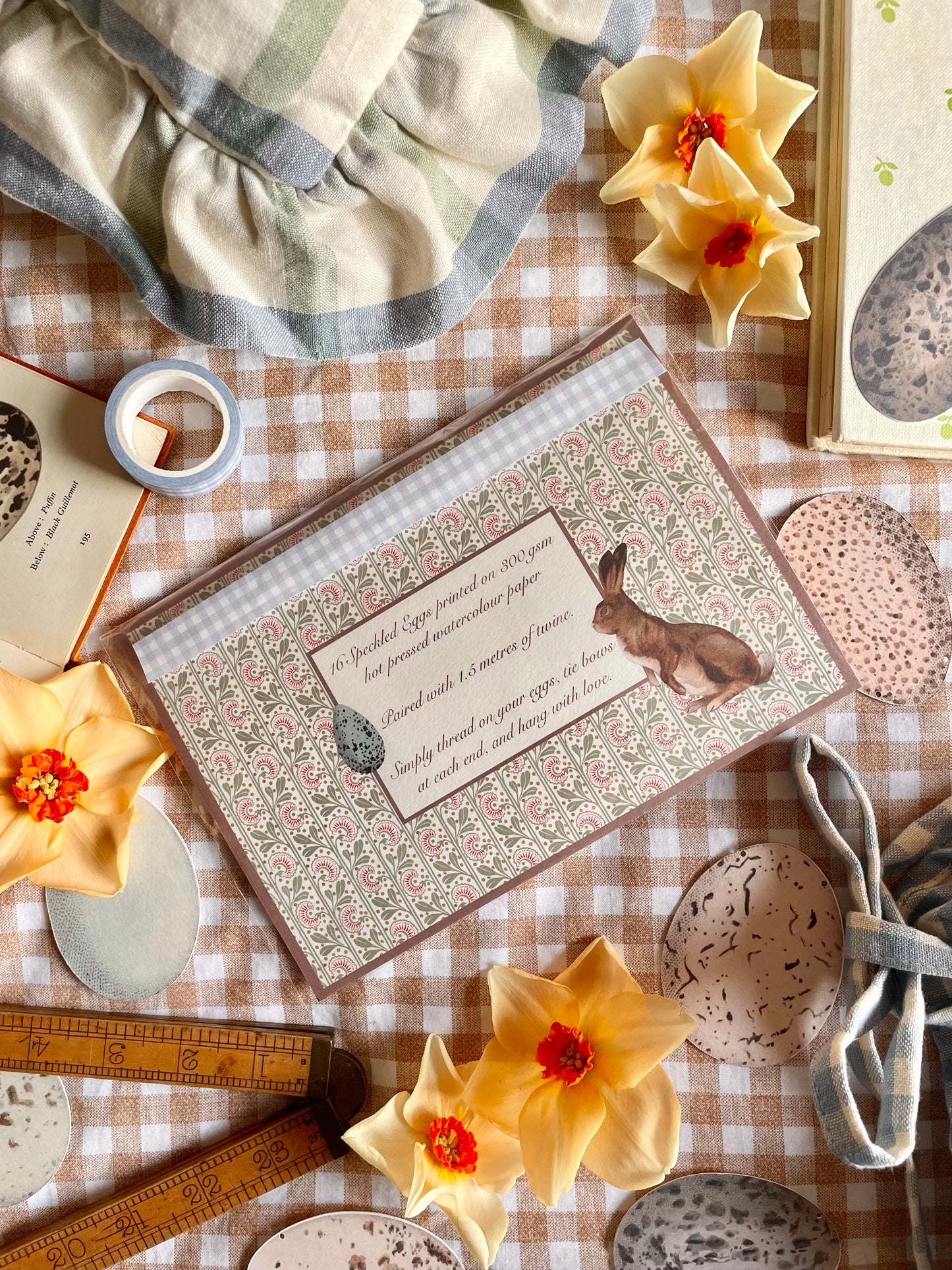 Speckled Egg Bunting
