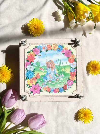 70’s/80’s Flower press