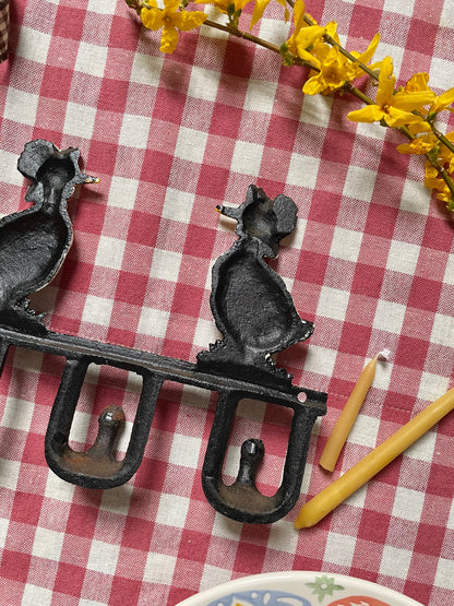 Cast Iron Goose/Duck Hook Rack