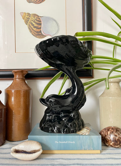 Dartmouth pottery fish & shell ornament