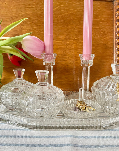 Art-deco Vanity Set of 7