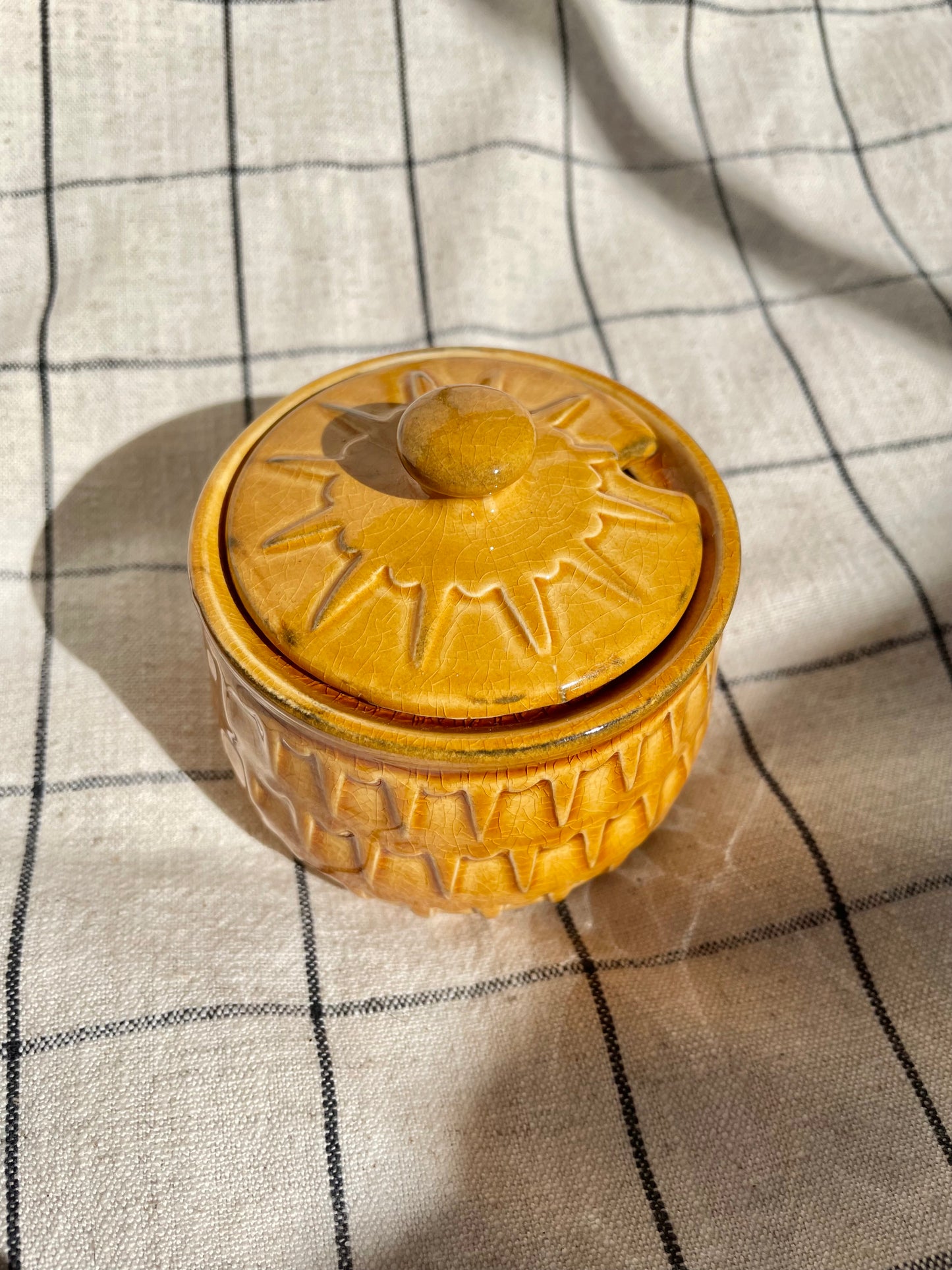 Sunburst Marmalade/Jam pot