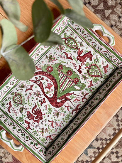 Portuguese Ceramic Tray