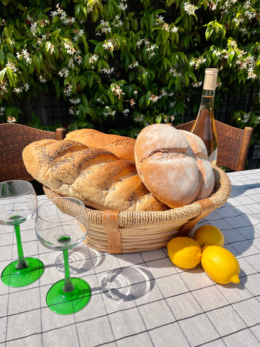 Large Handmade Bamboo Basket