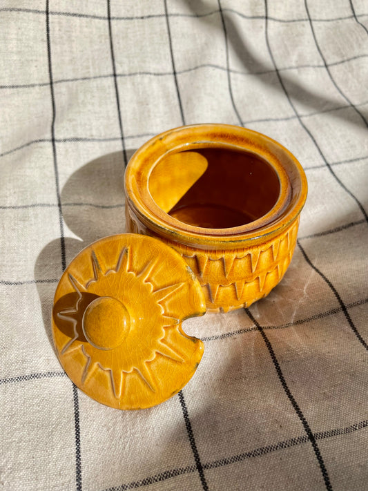 Sunburst Marmalade/Jam pot