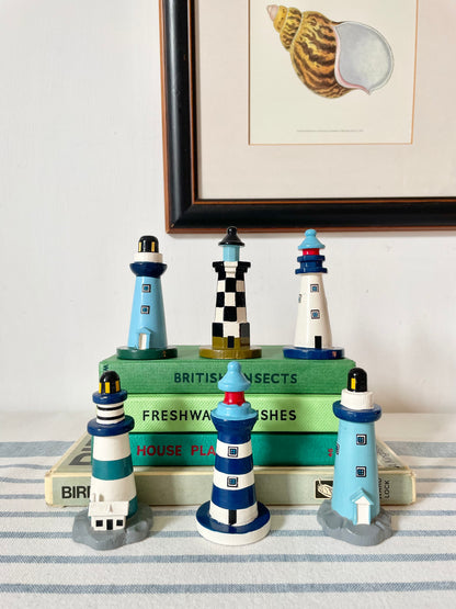 Little wooden lighthouse