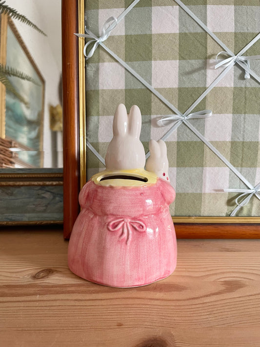 Vintage St Michael Bunny Money Bank