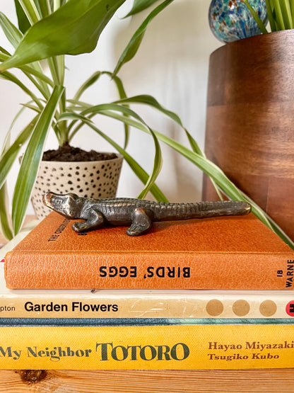 Little brass crocodile 🐊