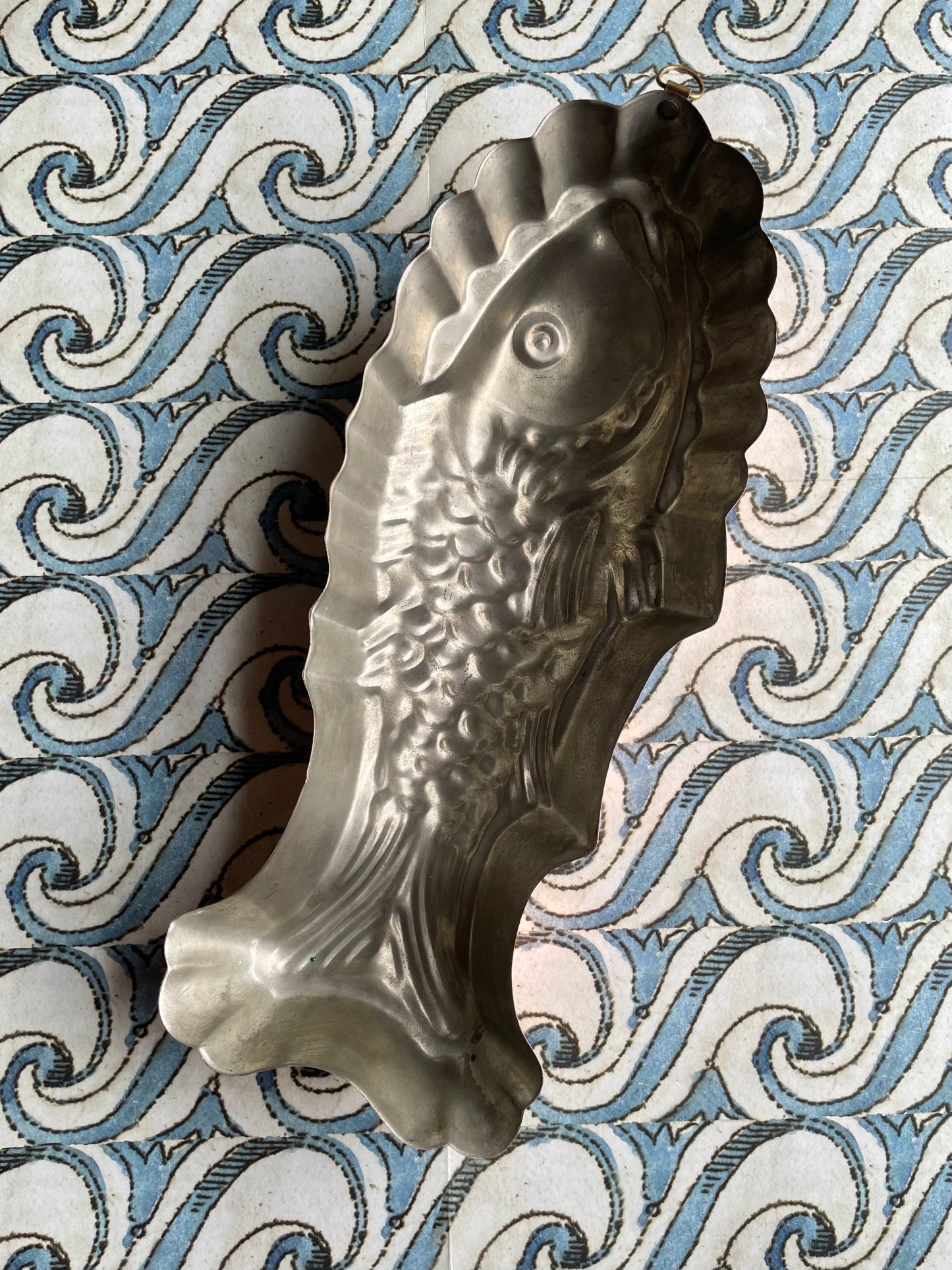 Copper Fish Mould