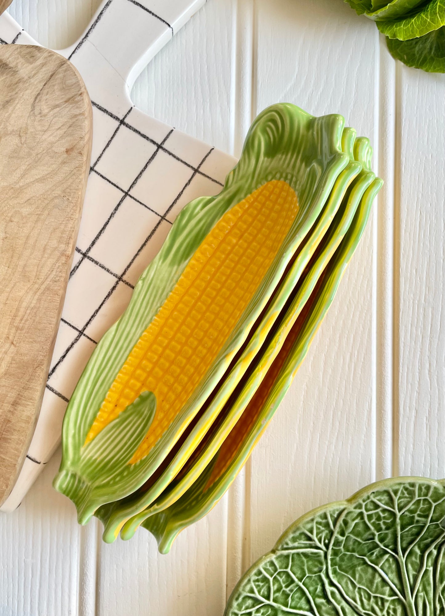 Set of 4 Corn dishes
