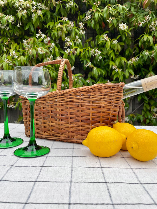 Wicker Wine carrier