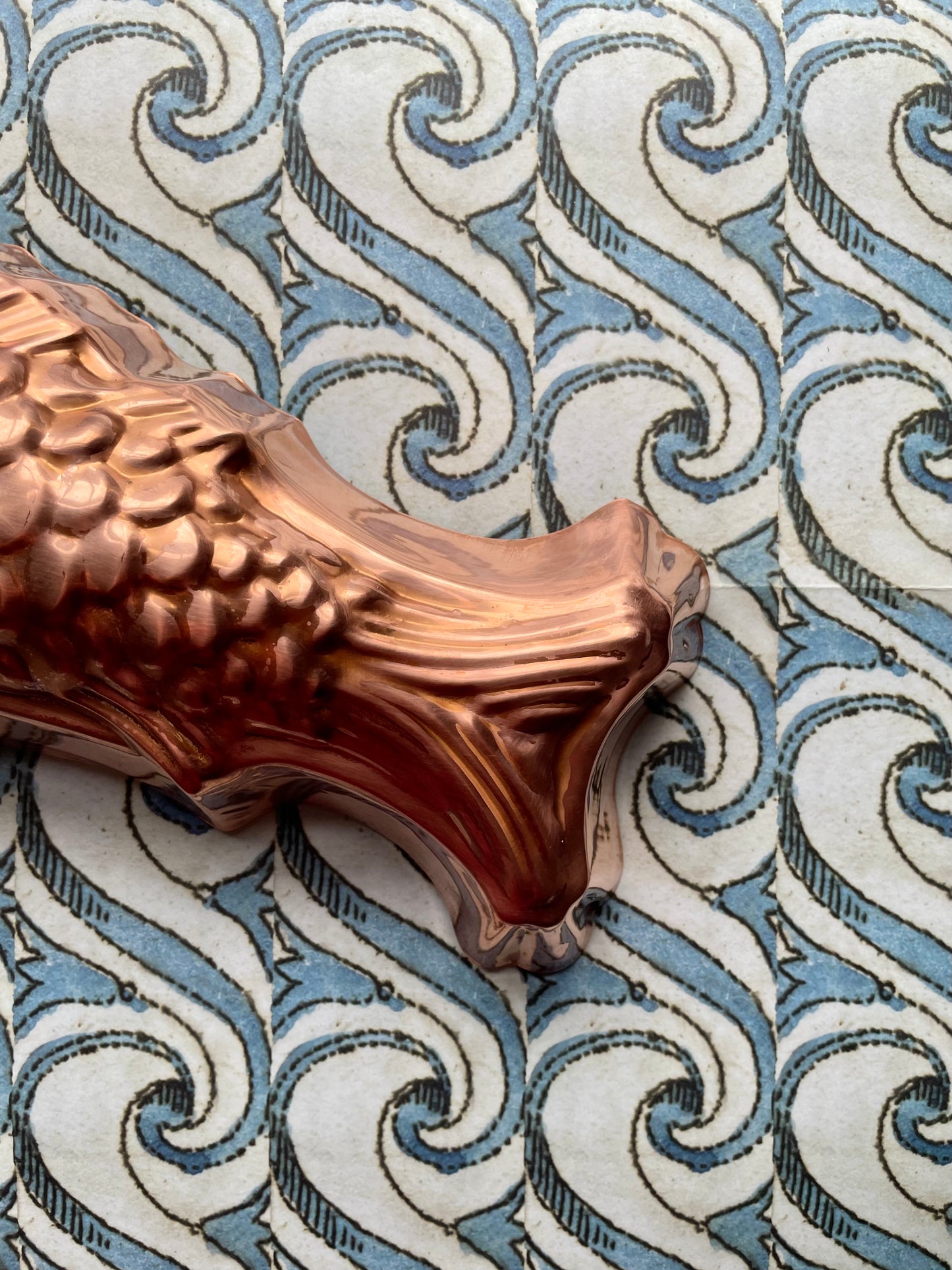 Copper Fish Mould