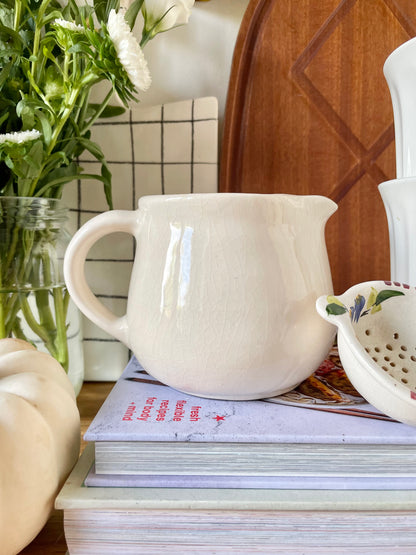 Small floral jug