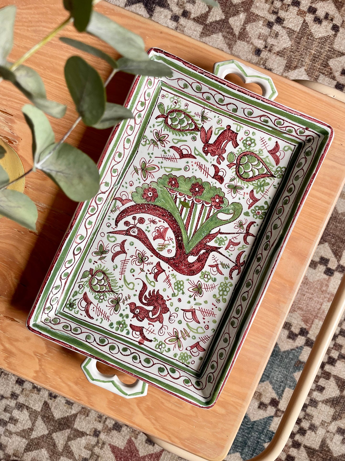 Portuguese Ceramic Tray