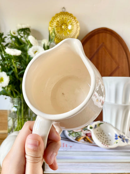 Small floral jug
