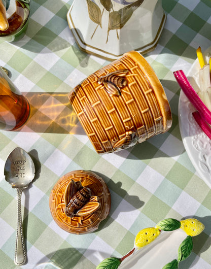 Bee-Topped Honey Pot 🐝🍯