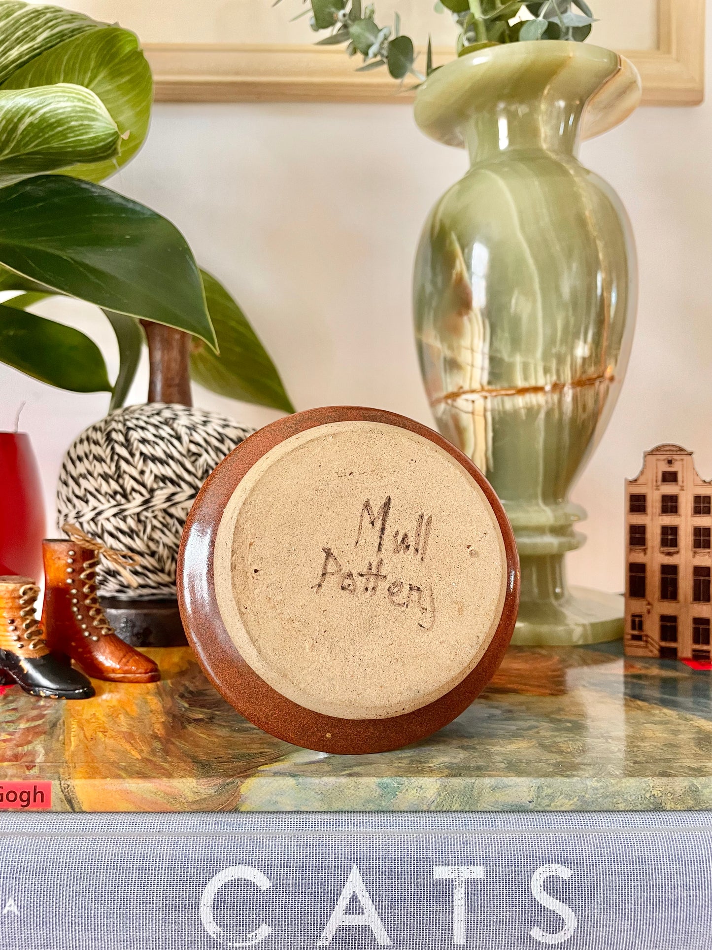 Pottery candle holder 🕯️