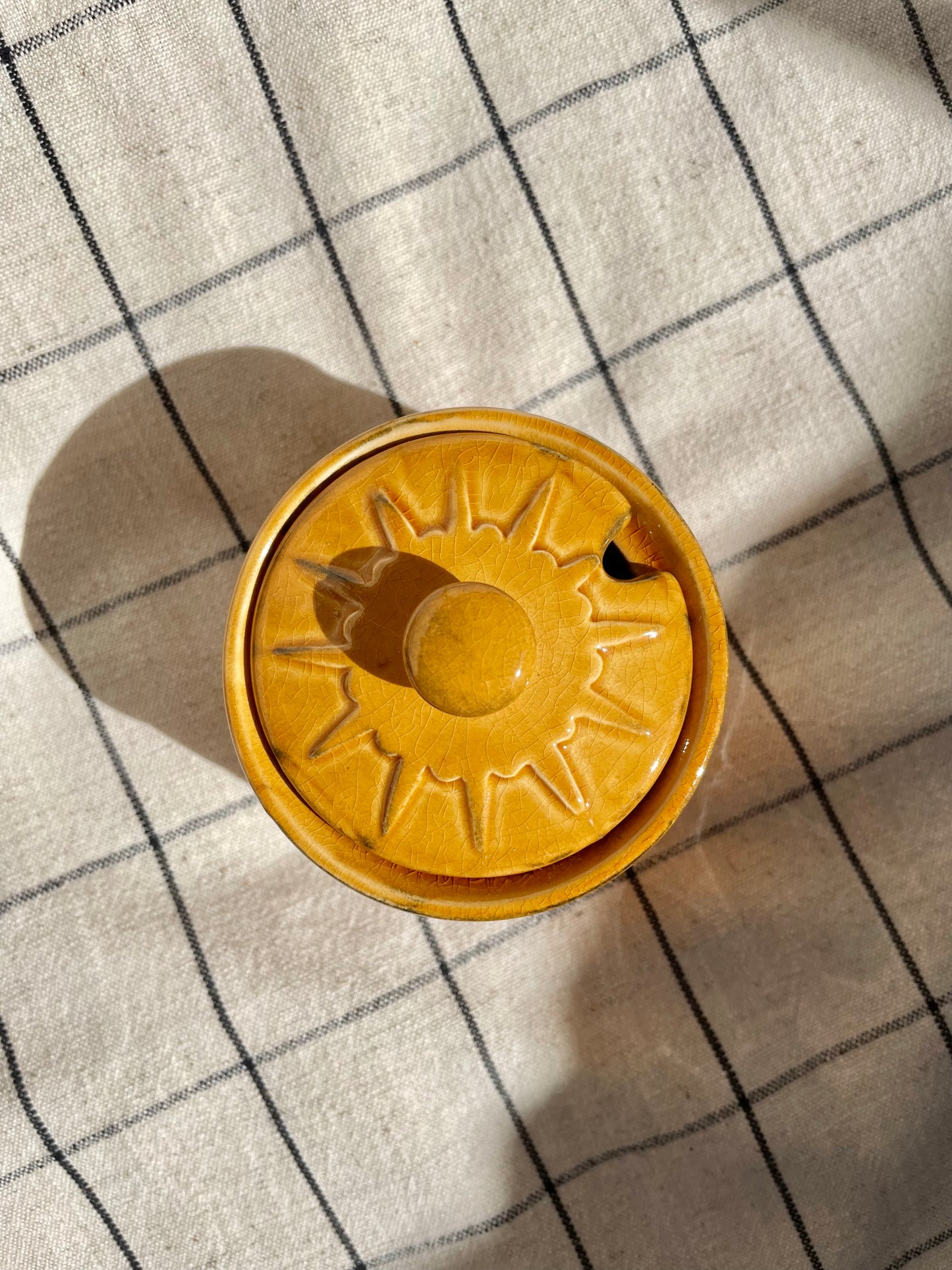 Sunburst Marmalade/Jam pot