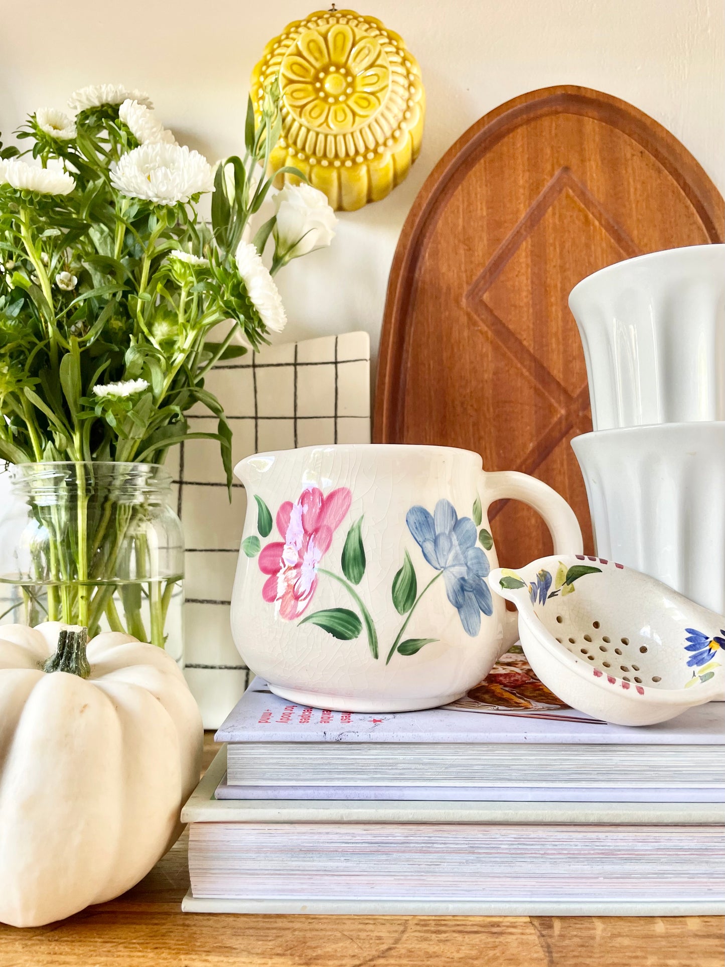 Small floral jug