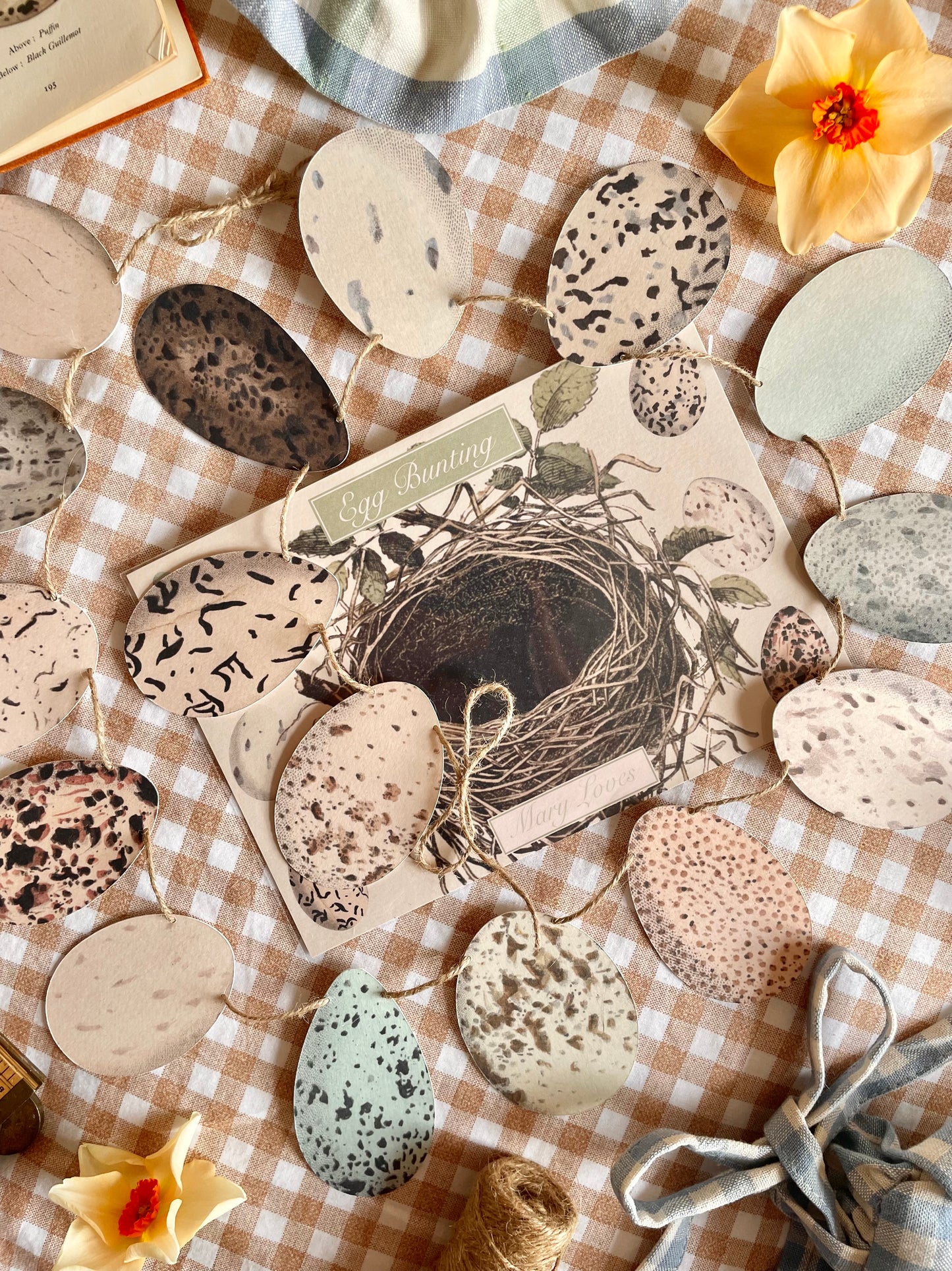Speckled Egg Bunting