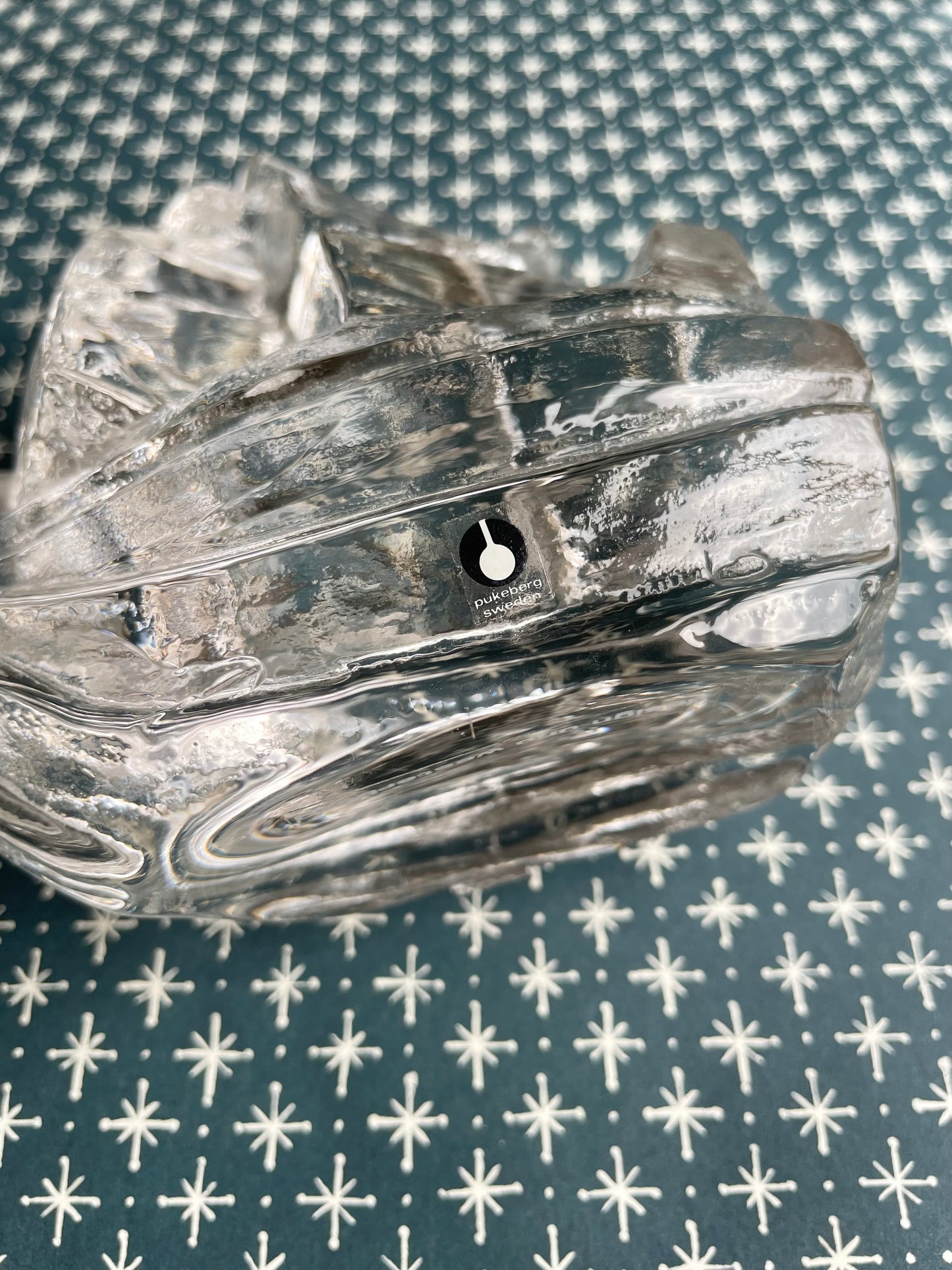 Swedish Glass Ship