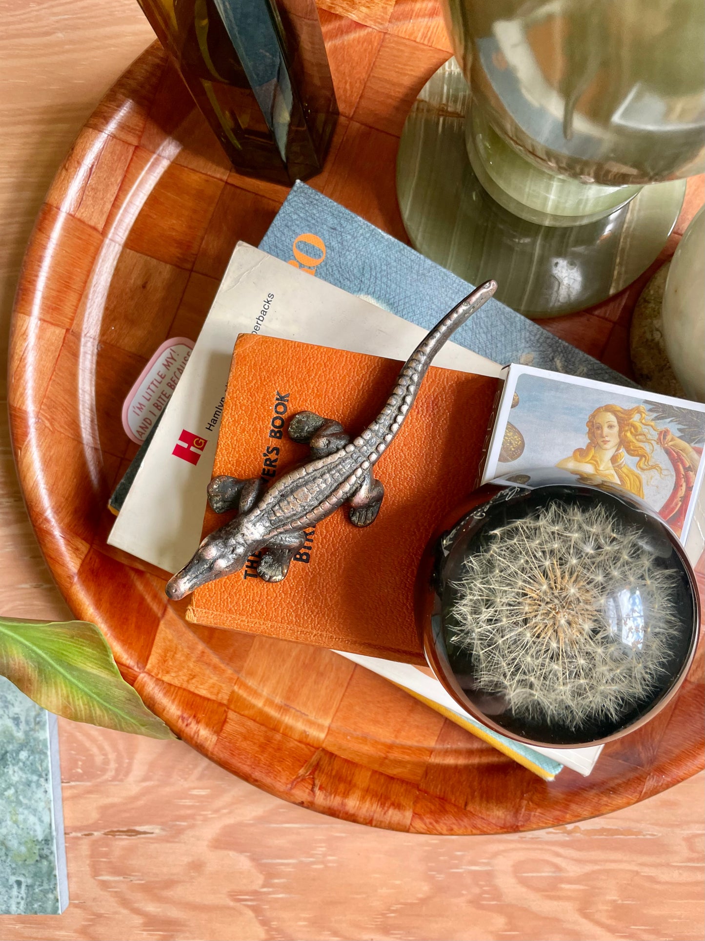 Little brass crocodile 🐊