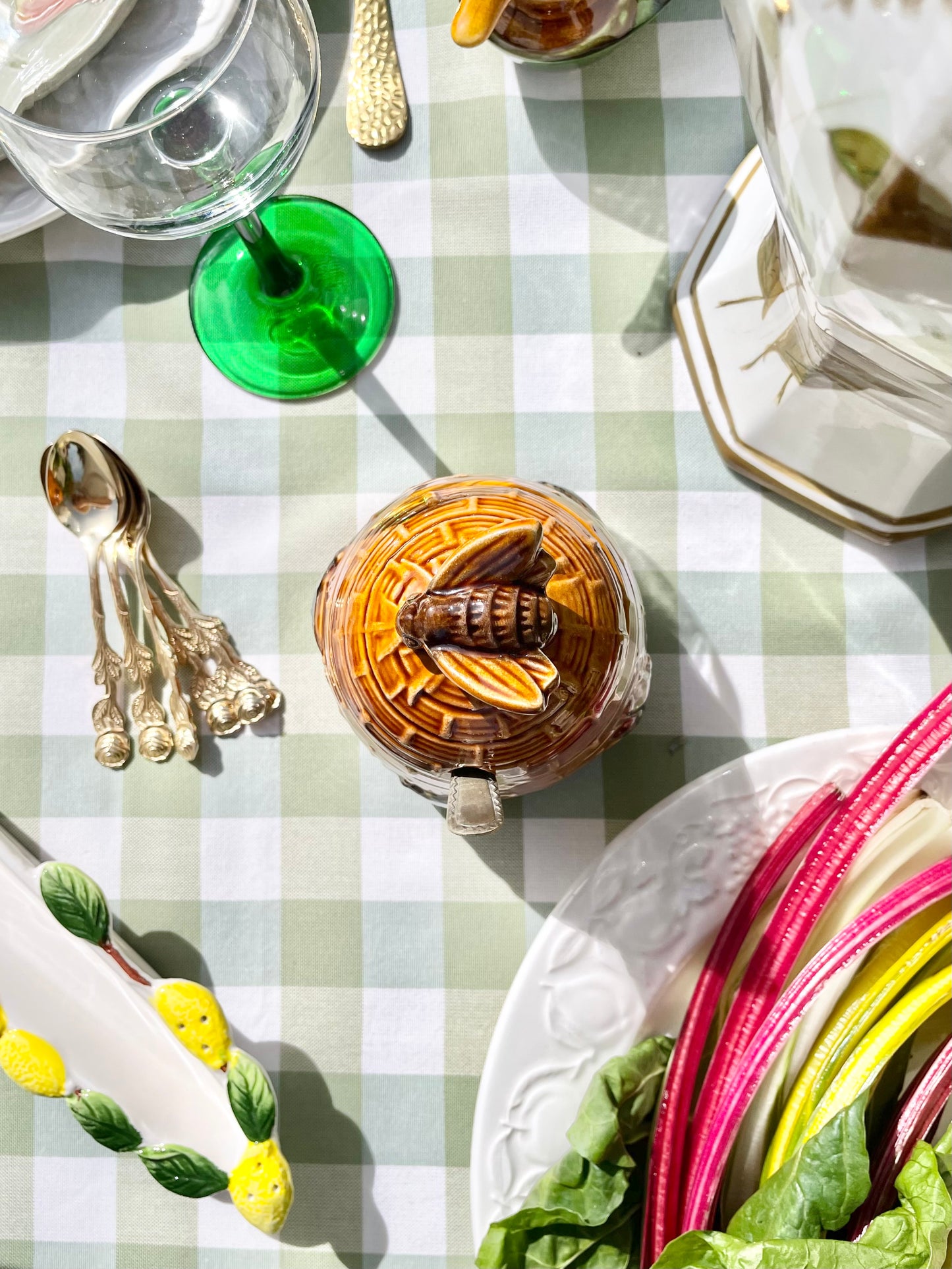Bee-Topped Honey Pot 🐝🍯