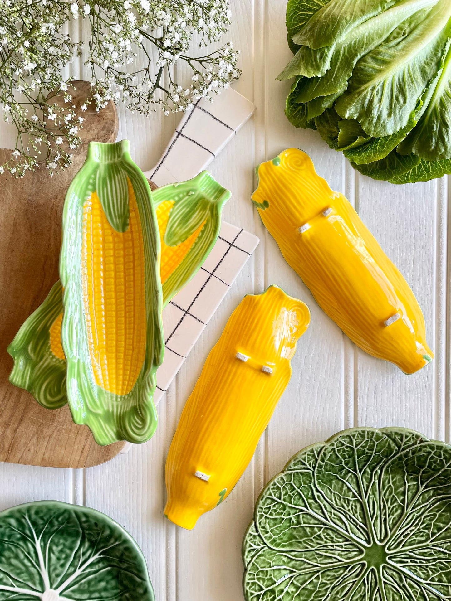 Set of 4 Corn dishes