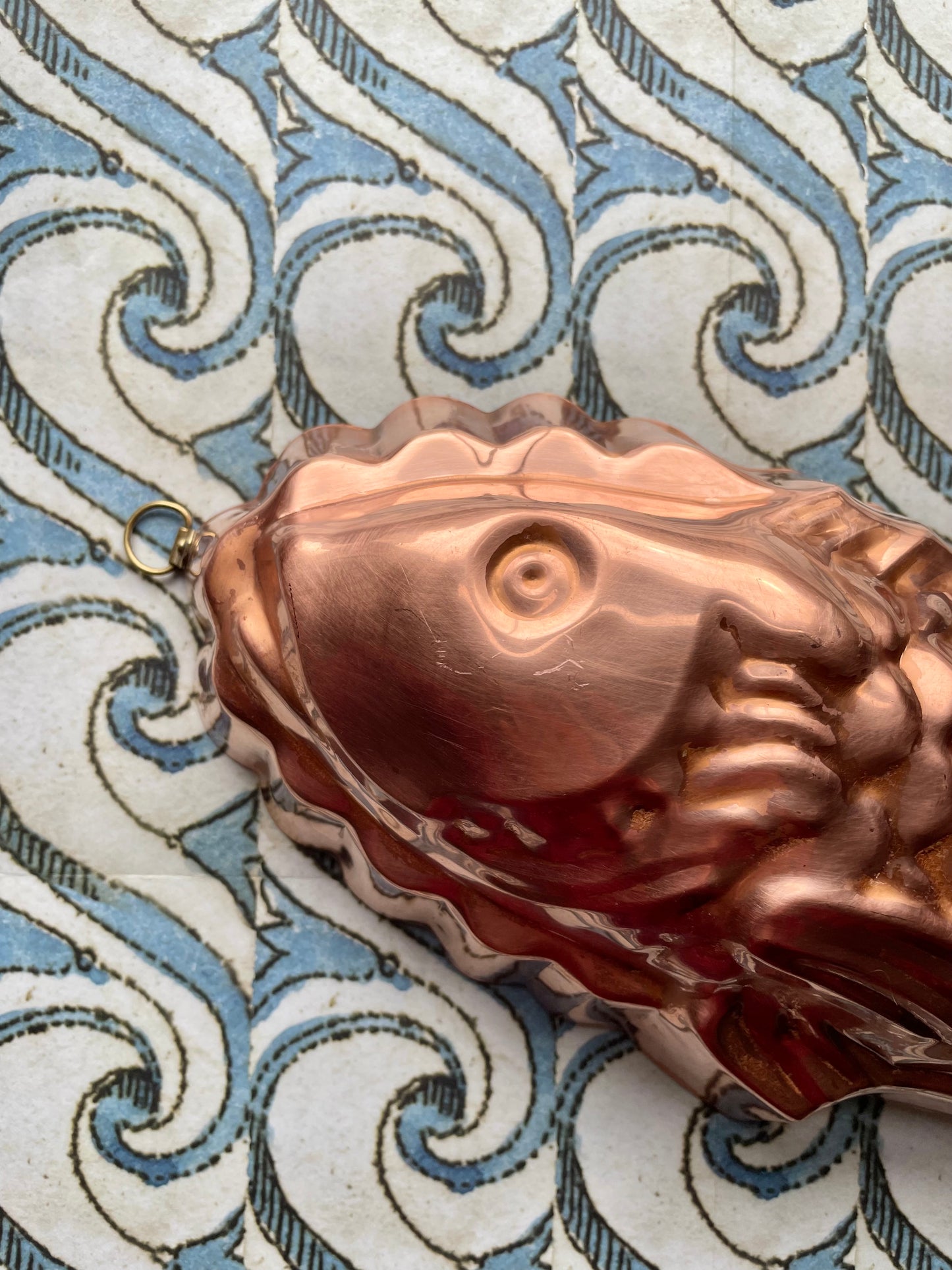 Copper Fish Mould