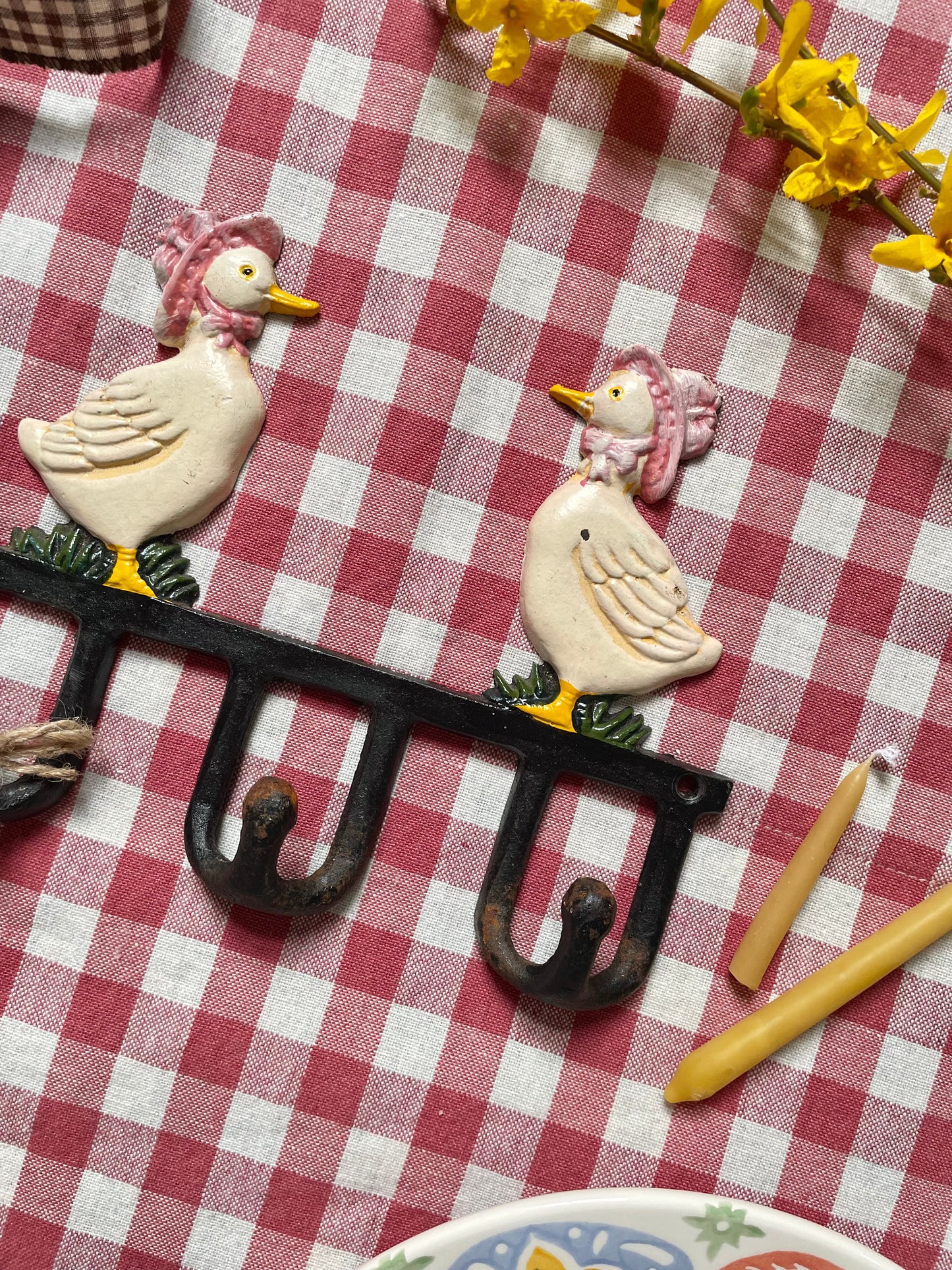 Cast Iron Goose/Duck Hook Rack