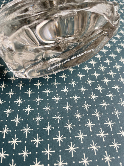 Swedish Glass Ship