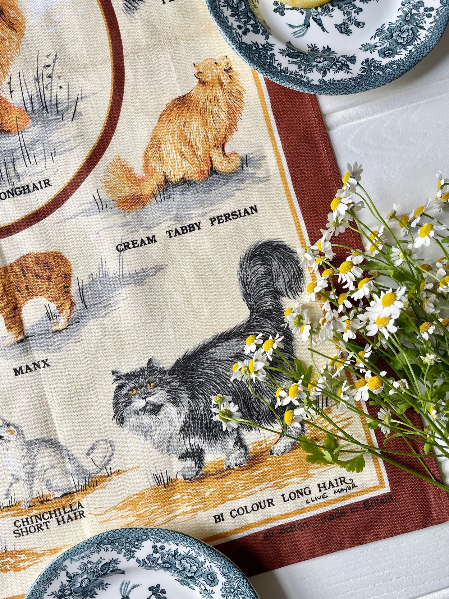 Cat Tea Towel