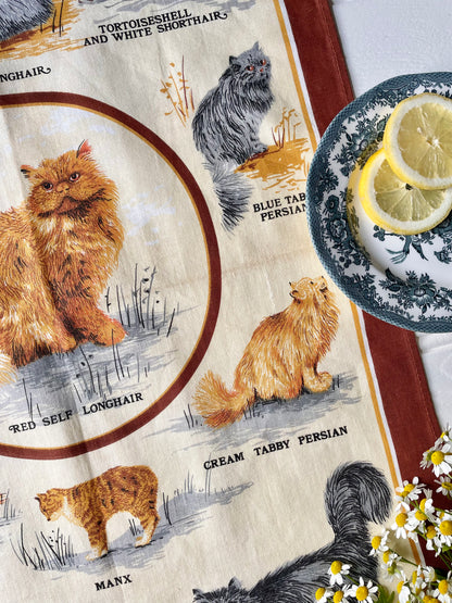 Cat Tea Towel